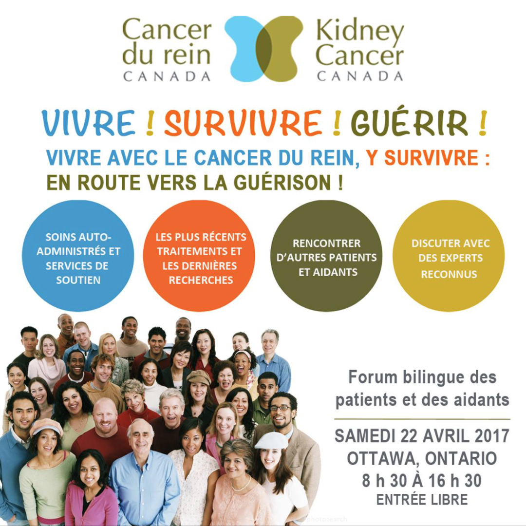 Cancer du rein Canada - Forum bilingue des patients et des aidants
